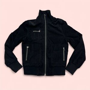 Black Zip-Up Jacket
